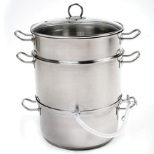 Load image into Gallery viewer, Norpro 619 Stainless Steel Steamer/Juicer
