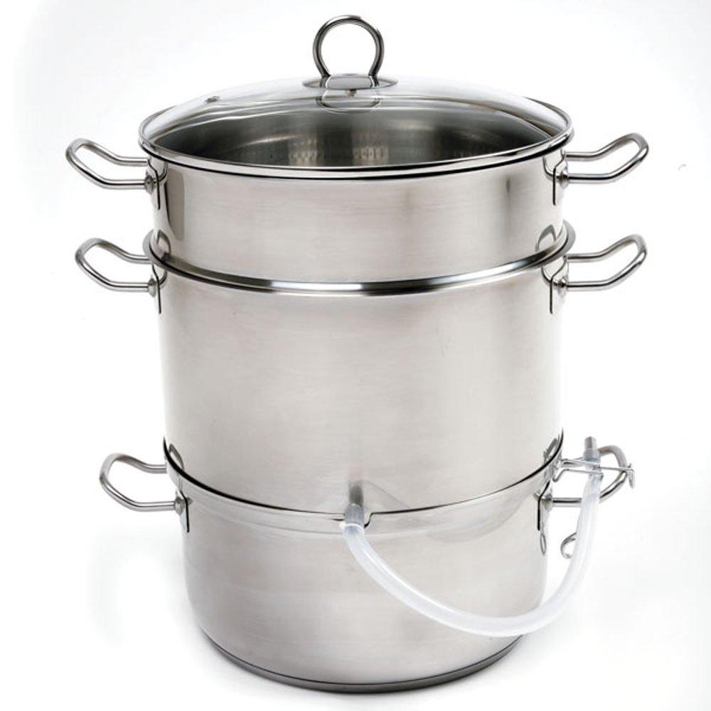 Norpro 619 Stainless Steel Steamer/Juicer